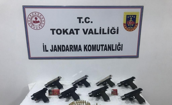 Tokat’ta silah kaçakçılığı operasyonunda bir şüpheli gözaltına alındı