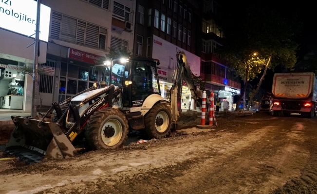 Trabzon’da kent merkezindeki alt yapı çalışmalarında sona geliniyor
