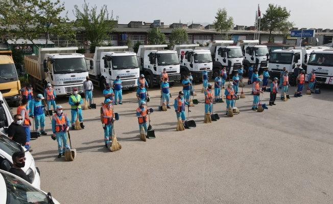 Yıldırım Belediyesi’nden hijyen seferberliği