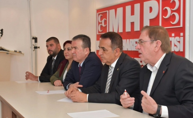 MHP ilçe teşkilatını ziyaret ettiler