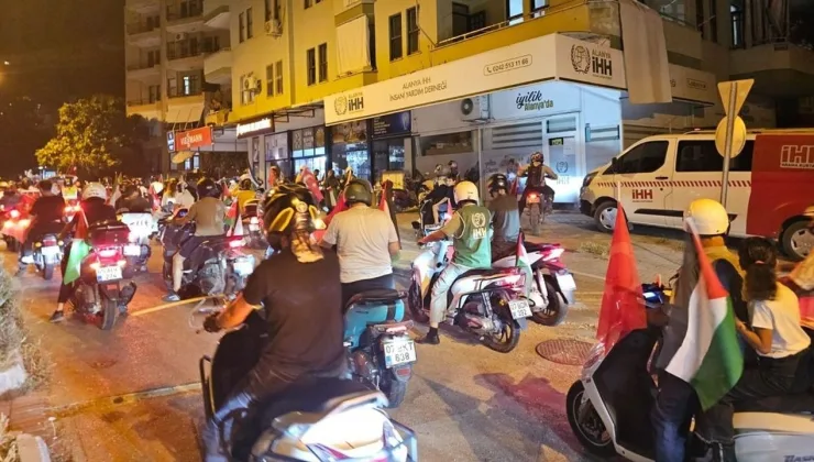 Alanya’dan Gazze’ye destek konvoyu