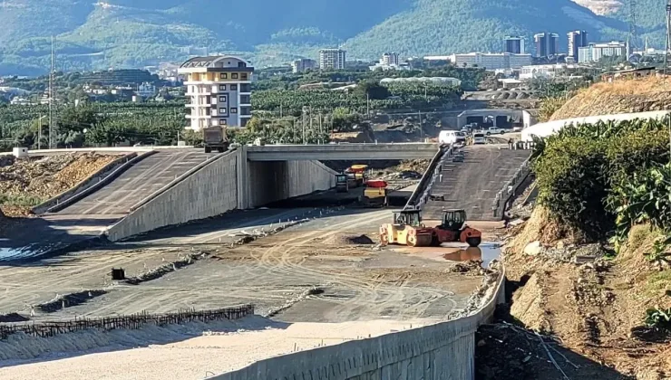 Alanya Doğu Çevreyolu Projesi’nde sona YAKLAŞILIYOR Alanya Doğu Çevreyolu Projesi’nde sona YAKLAŞILIYOR