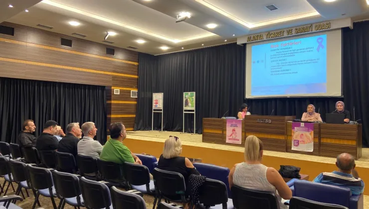 Alanya DOSTDER’den sağlıklı yaşam ve erken teşhis konferansı