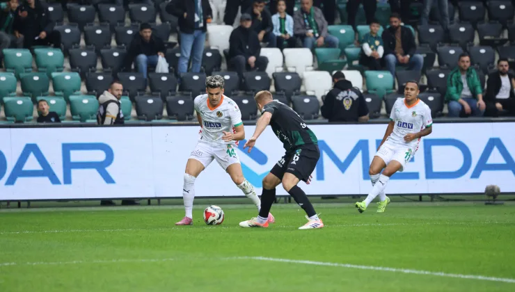 Alanyaspor deplasmanda Kocaelispor’a MAĞLUP OLDU