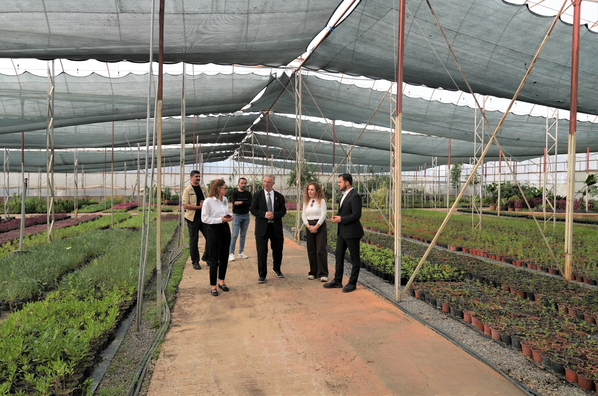 Alanya Belediyesi kendi çiçeğini kendi üretiyor