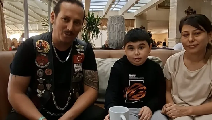 Alanya’da motosikletçilerden anlamlı buluşma!