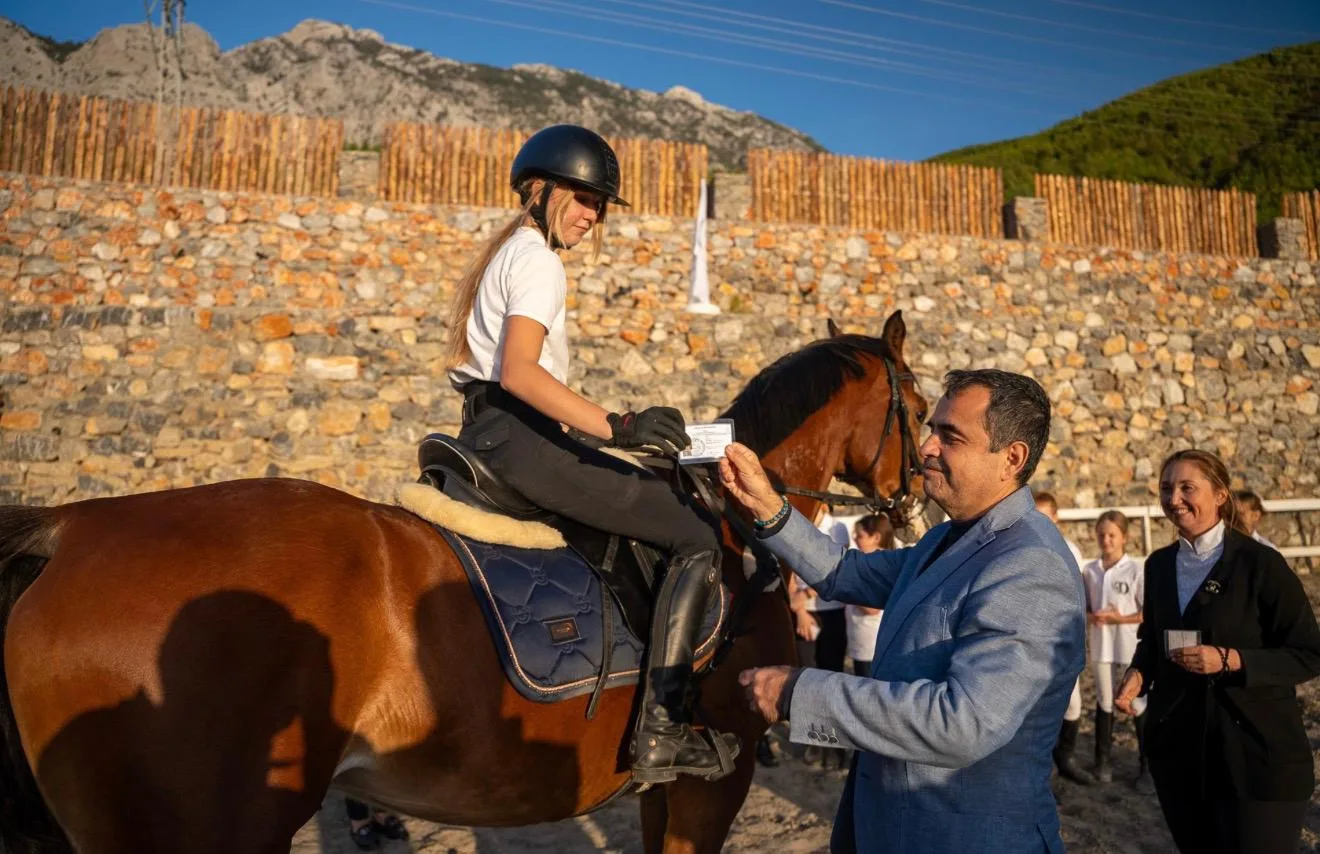 Alanya’dan olimpik biniciler yetişiyor!