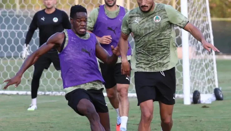 Alanyaspor’da Samsun mesaisi başladı!