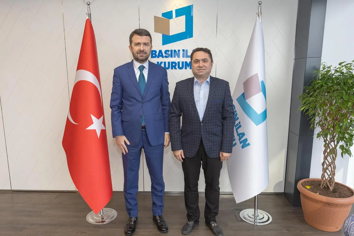 ALKÜ Rektörü Kenan Ahmet Türkdoğan’, Basın İlan Kurumu’nu Ziyaret Etti