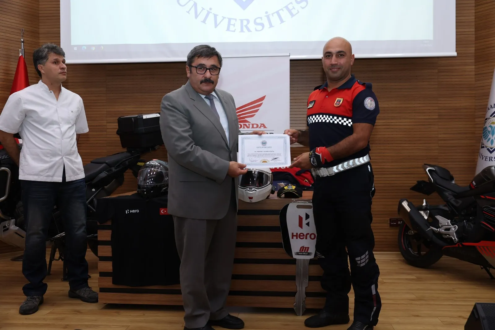 ALKÜ’DE MOTOR KULLANIMINDA HATALARA DİKKAT ÇEKİLDİ 