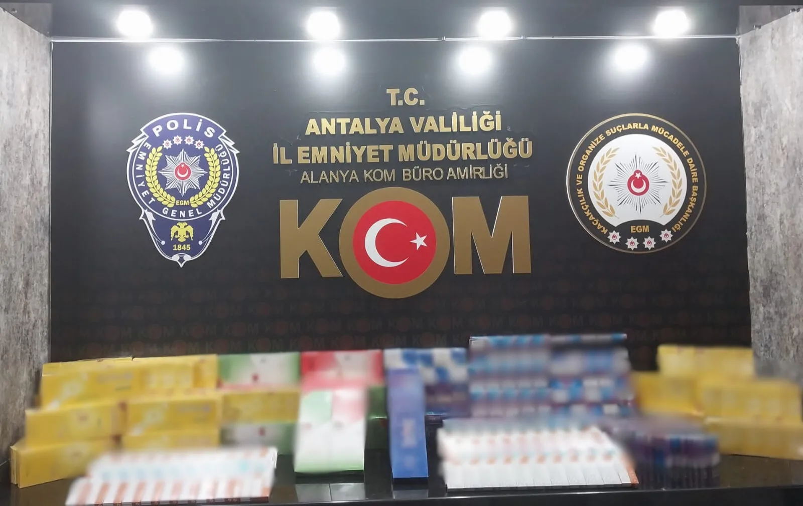 ANTALYA, ALANYA VE MANAVGAT GENELİNDE YAPILAN OPERASYONLAR