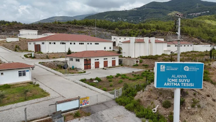 Büyükşehir’den Alanya arıtma tesisine kapasite artışı