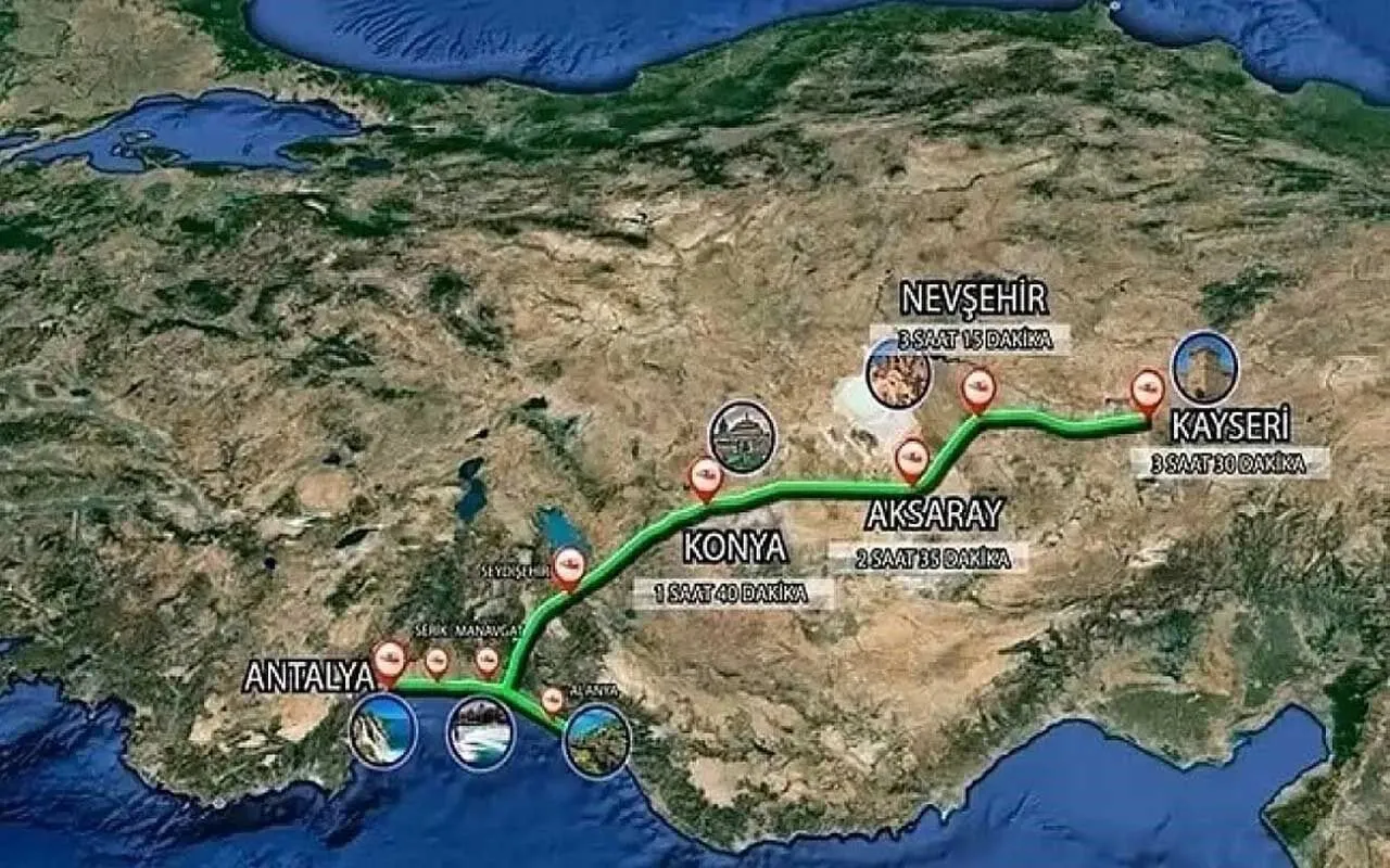 Konya–Antalya hızlı tren hattı ve Alacabel Tüneli için geri sayım başladı! MHP’li Kalaycı açılış tarihini sordu