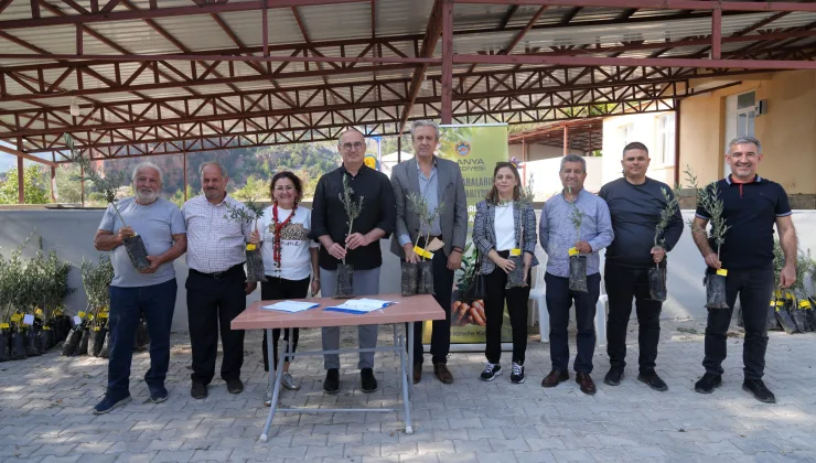 Yangınzede Yaylakonak Mahallesi’ne 10 bin fidan JESTİ