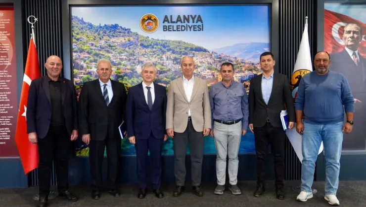 Alanya Belediyesi’nde gündem: Kentin altyapı yatırımları