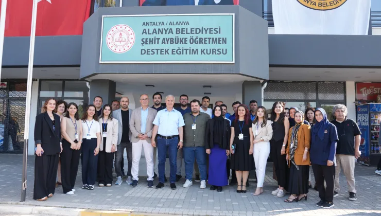 Alanya Belediyesi’nden eğitime önemli destek