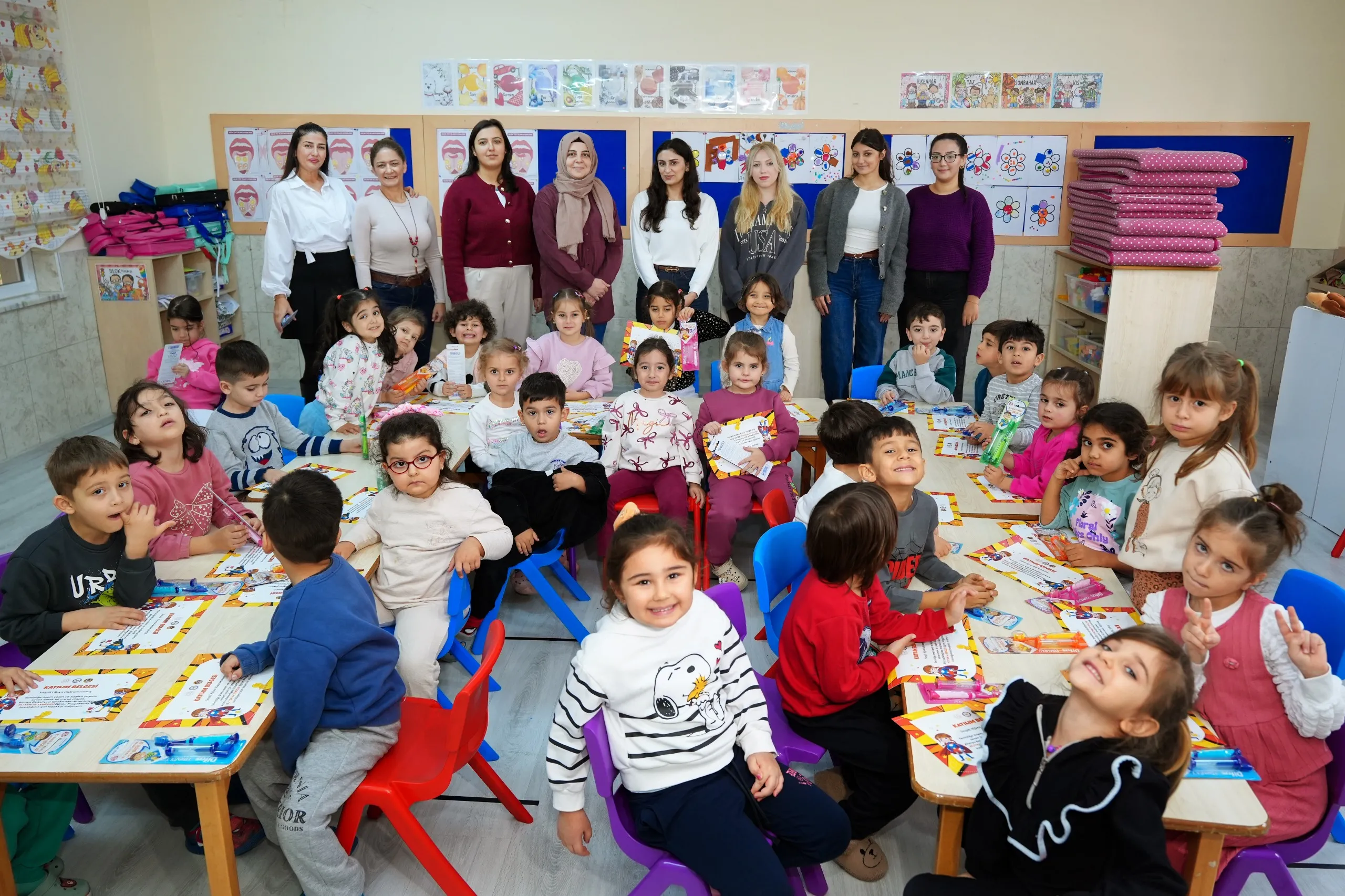 ALANYA BELEDİYESİ’NDEN MİNİK ÖĞRENCİLERE HİJYEN EĞİTİMİ