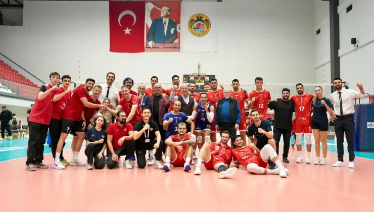 Alanya Belediyespor’dan net galibiyet!