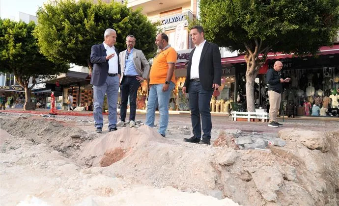 Alanya’da ana cadde standartları Amerika düzeyine çıkarılıyor
