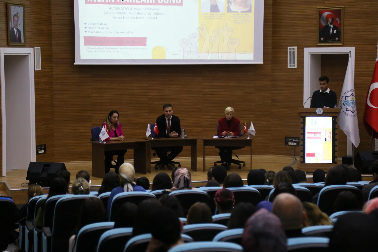 ALKÜ’DE İNSAN HAKLARI DETAYLARIYLA KONUŞULDU 