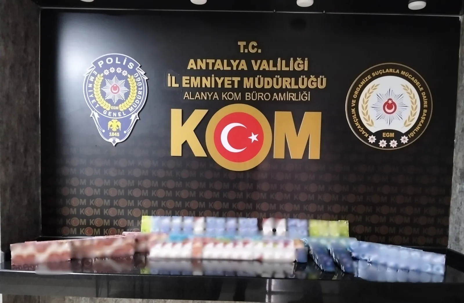 Kaçakçılık ve Organize Suçlarla Mücadele Şube Müdürlüğünce SON 1 HAFTADA Yapılan Çalışmalar