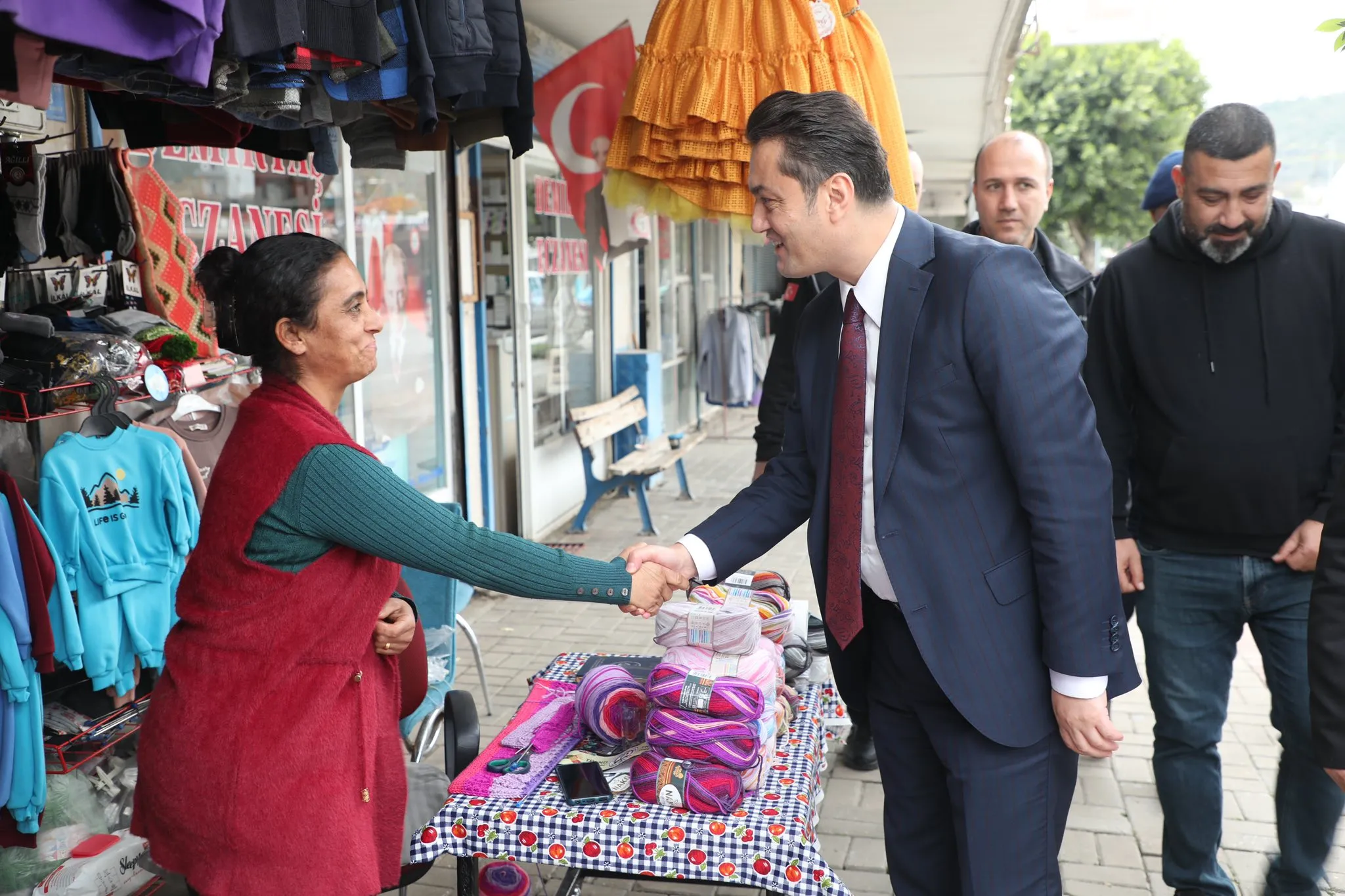 Kaymakam Öztürk Demirtaş Mahallesi halkıyla buluştu