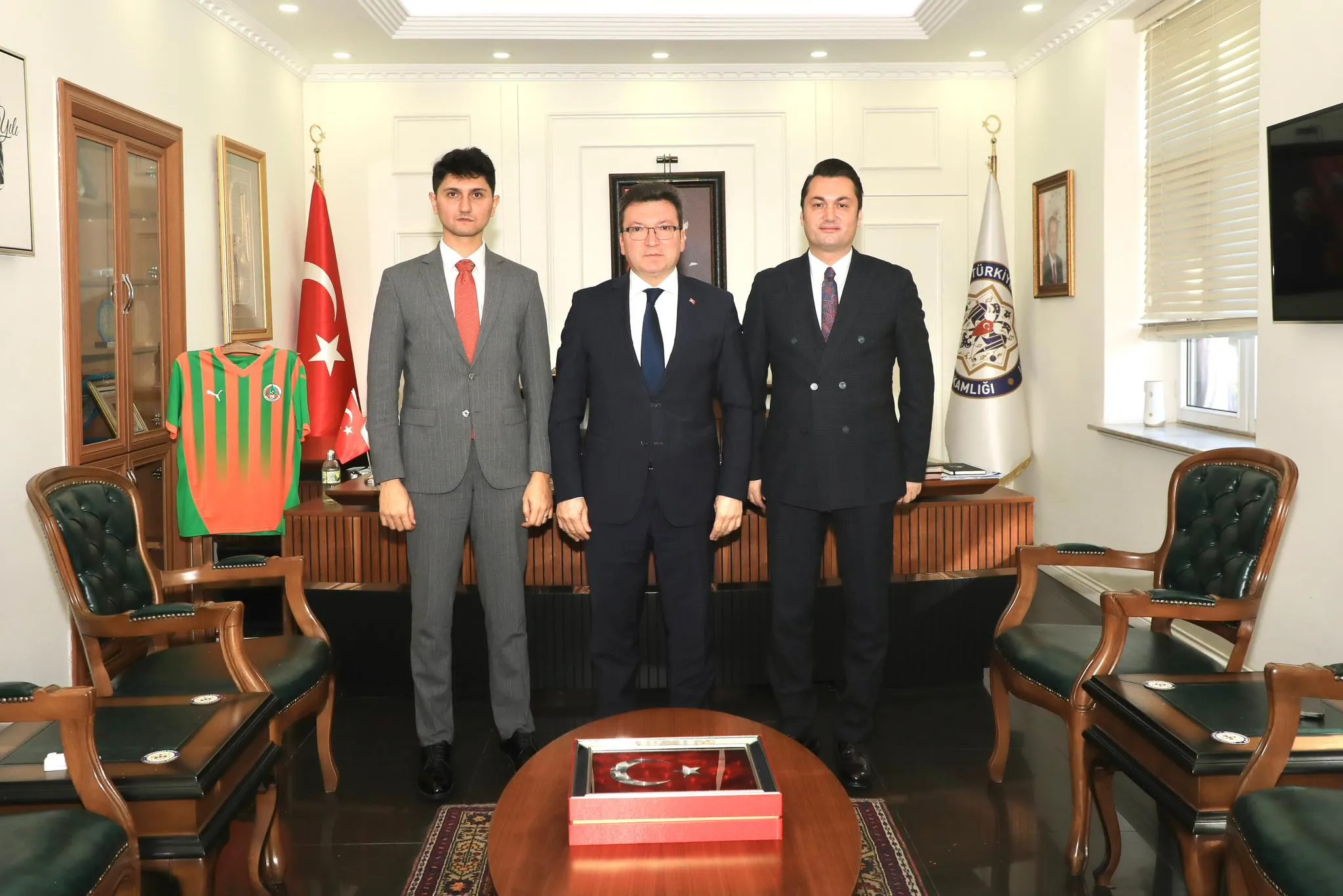 Kaymakam Öztürk Serik’ten misafir AĞIRLADI