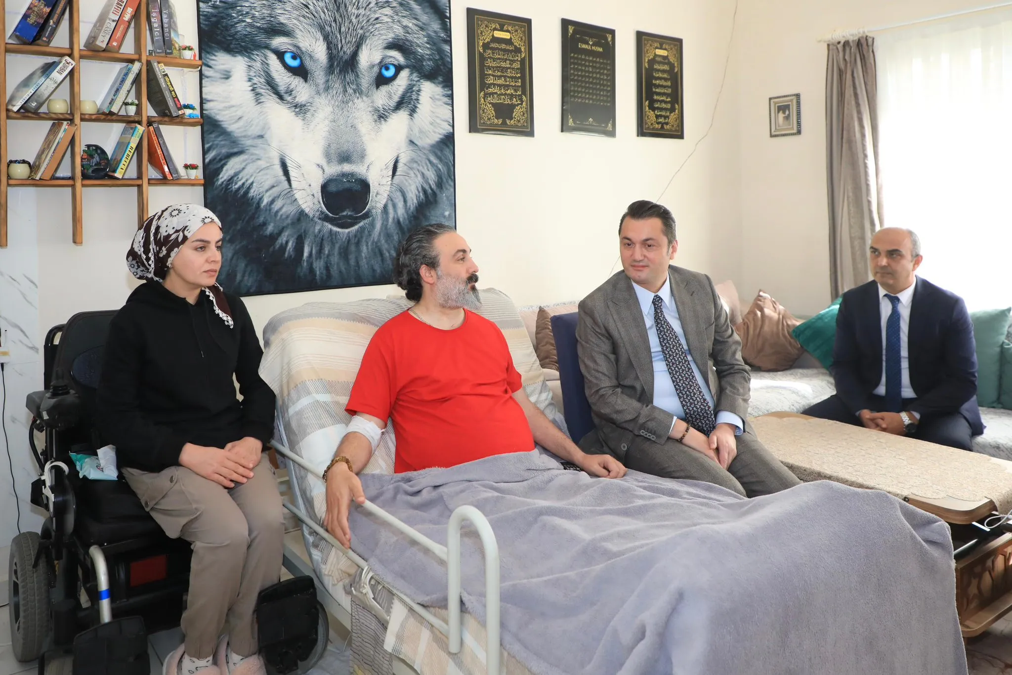 Kaymakam Öztürk’ten hane ziyaretleri Devam Ediyor