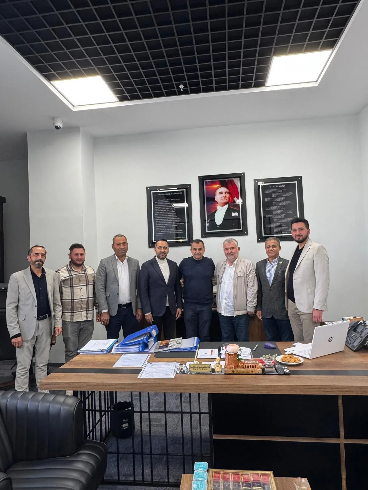 MAHKOD Başkanı Ali Koç’tan Başkan Yardımcısı Koçak’a ziyaret