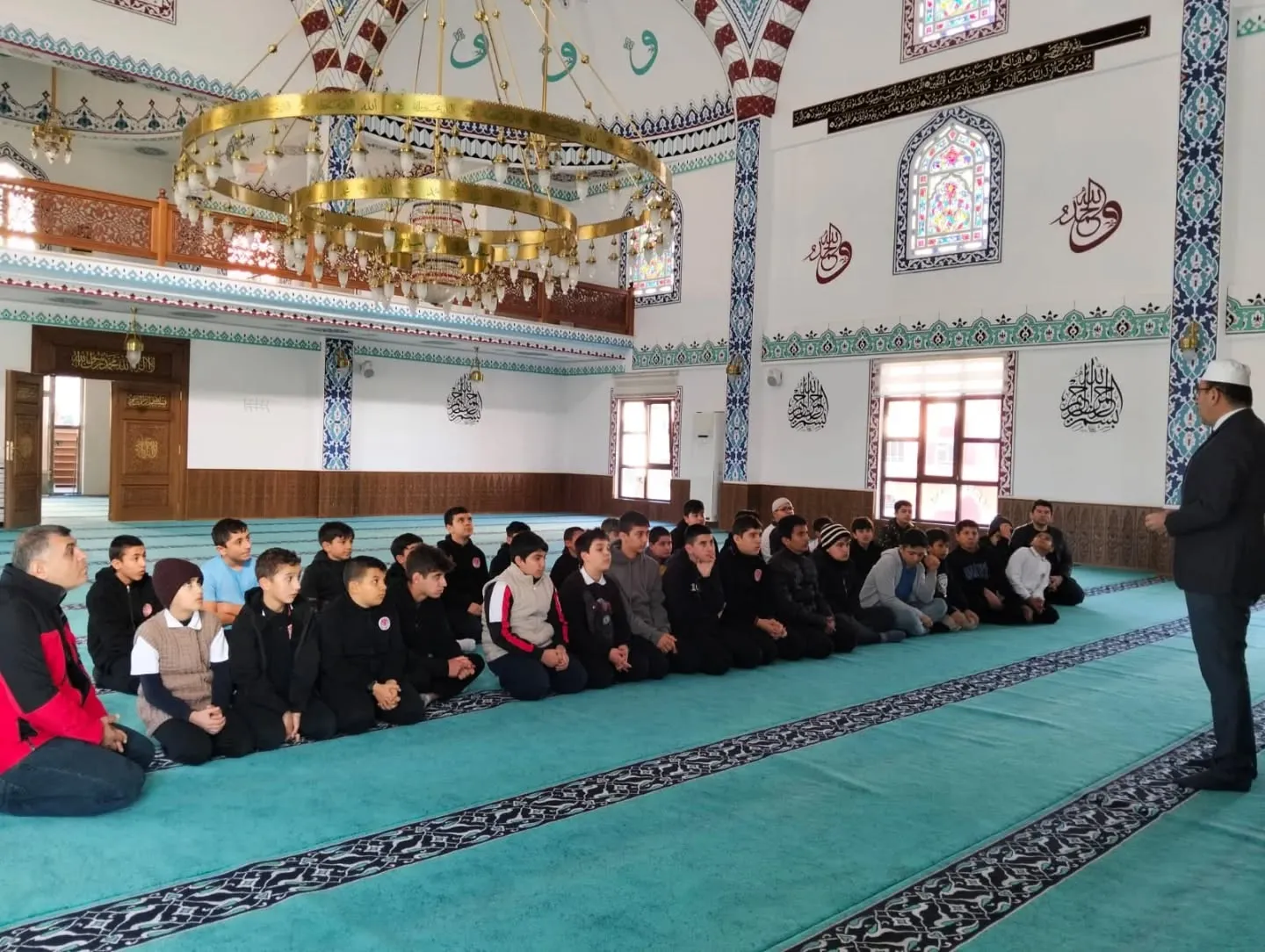 Müftü Seven Öğrencilerle Buluştu