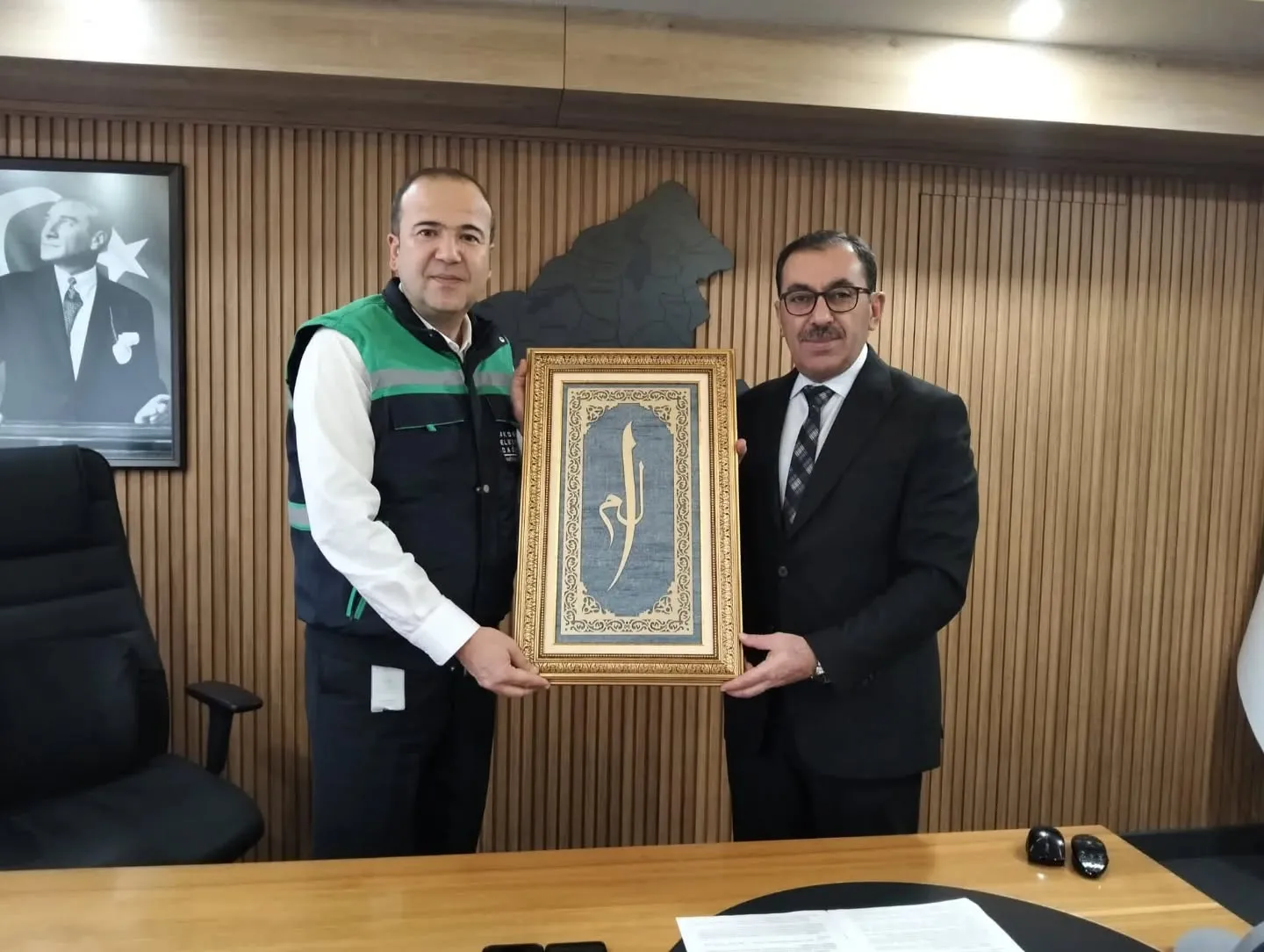 Müftü Seven’den Genel Müdür Baydar’a Ziyaret