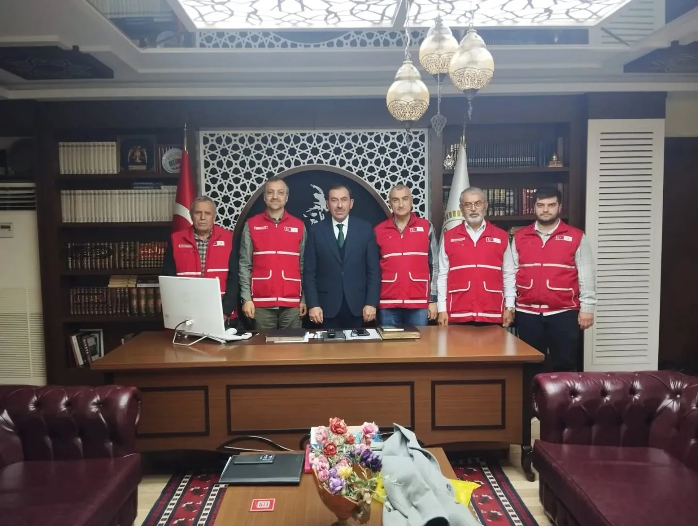 Müftü Sevene Kızilaydan Ziyaret