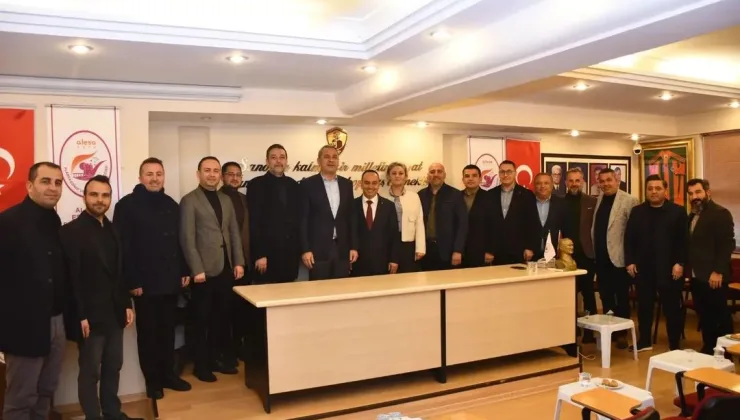 Ak Parti Alanya’dan Özdemir’e “Hayırlı Olsun ZİYARETİ