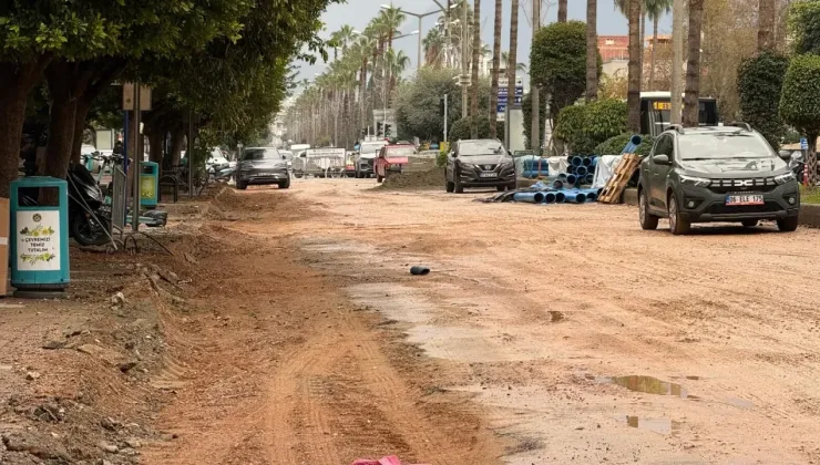 Alanya’da asfalt başlıyor! SEZONA HAZIR OLACAK