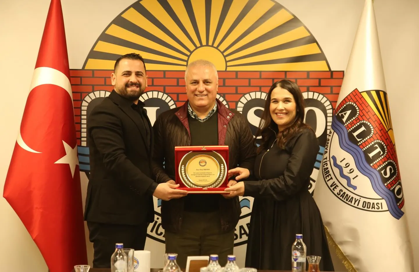 ALSEÖ Yönetiminden ALTSO Başkanı Erdeme Ziyaret