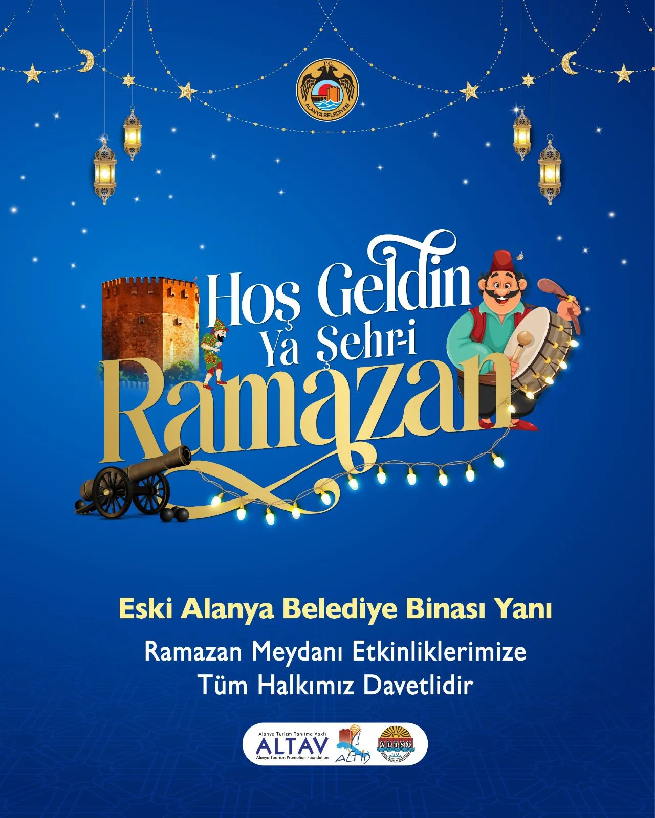ALANYADA ON BİR AYIN SULTANI RAMAZAN’IN MANEVİYATI YAŞANACAK
