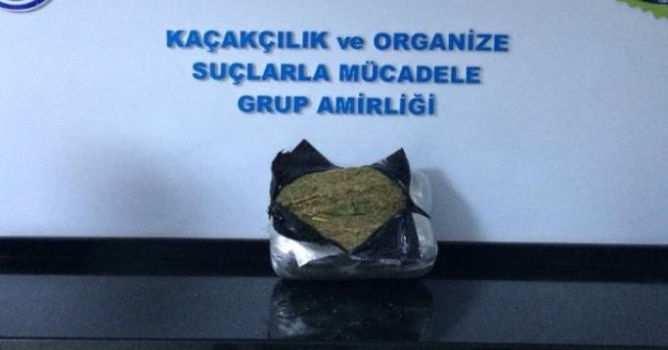 5 kilo esrar yakalanan 16 yaşındaki çocuk tutuklandı