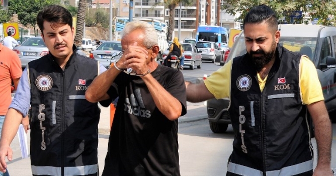 60 yaşındaki uyuşturucu ticareti şüphelisi tutuklandı