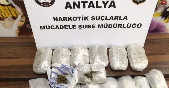 Aile konseptli uyuşturucu sevkiyatı