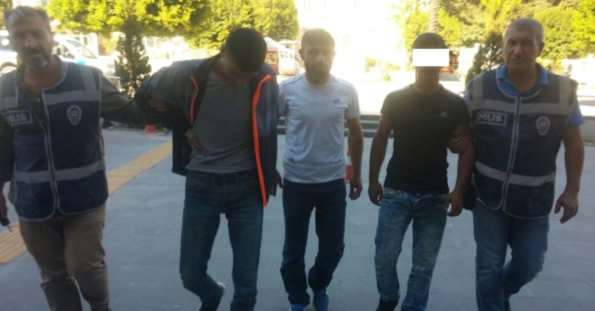 Alanya Cezaevi'ni boyladılar