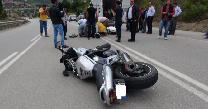 Alanya'da 4 motosiklet kazasında 5 kişi yaralandı