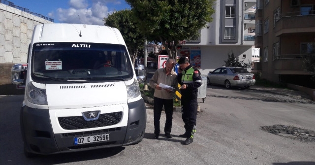 Alanya'da okul servislerine sıkı denetim