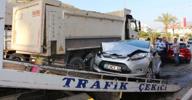 Alanya'da rekor trafik kazası 
