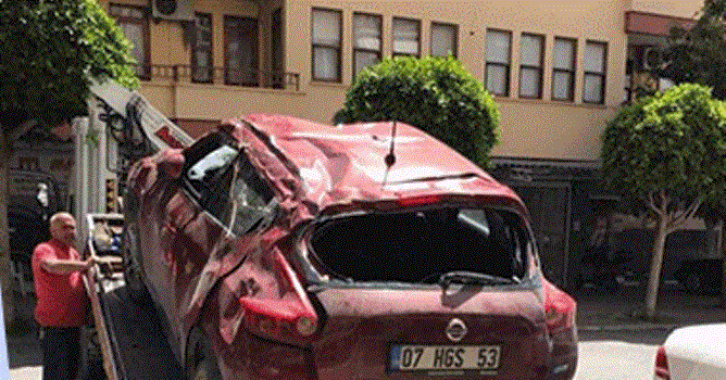 Alanyaspor eski başkanı kaza geçirdi 