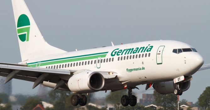 Alman devi Germenia Havayolu şirketi GZP'ye uçacak