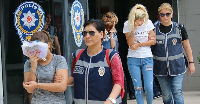 Antalya'da Fuhuş Operasyonu
