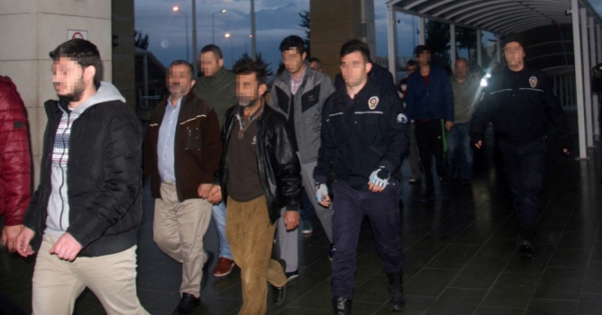 Antalya'da toplam 44 gözaltı