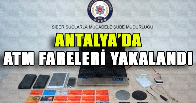 Atm Fareleri Yakalandı