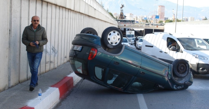 Burnu bile kanamadı 