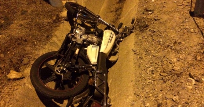 Çalıntı motosikletle hayatını kaybettiği ortaya çıktı